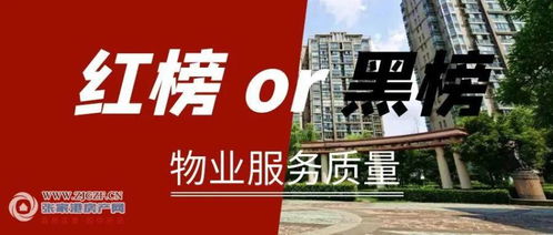 张家港市商品住宅小区物业服务质量2023年二季度 红黑榜 发布